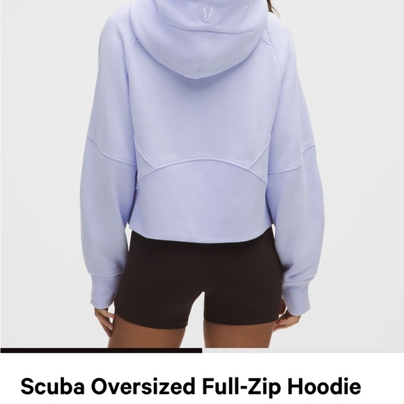 Lululemon scuba oversized Full zip Hoodie NWT - Picture 3 of 16